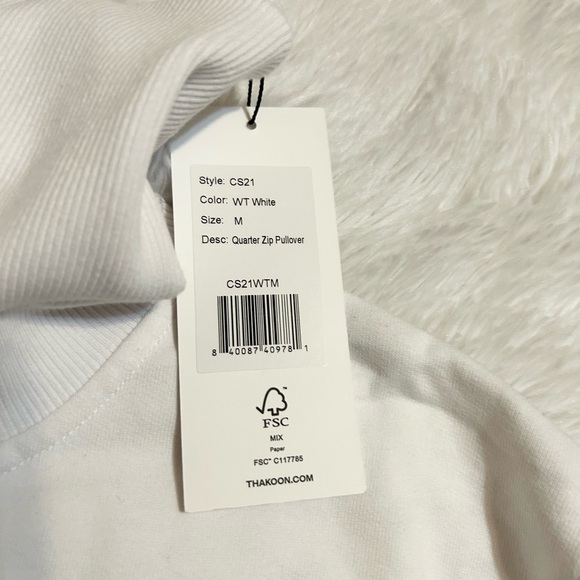 Thakoon Quarter Zip Pullover Sweatshirt - Picture 15 of 16